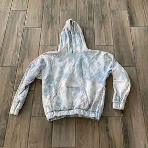 Local heroes tie dye hoodie